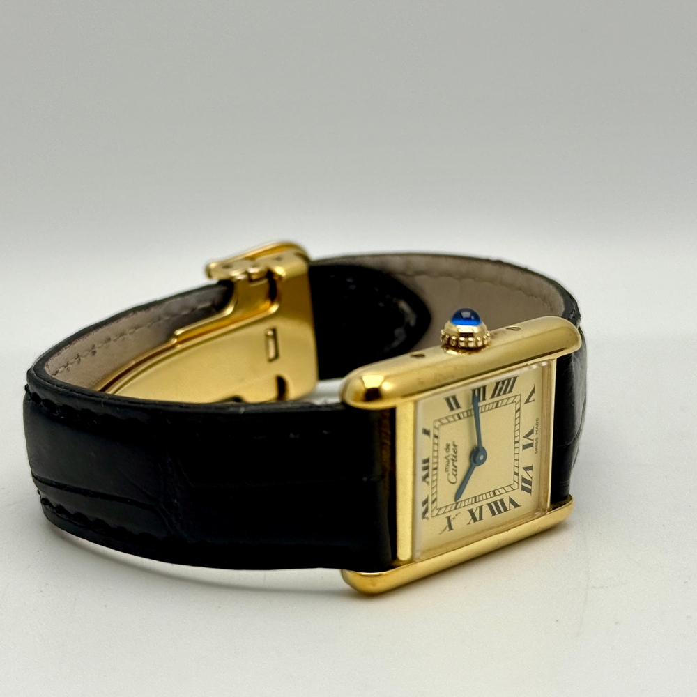 Cartier Must de Cartier Tank Vermeil