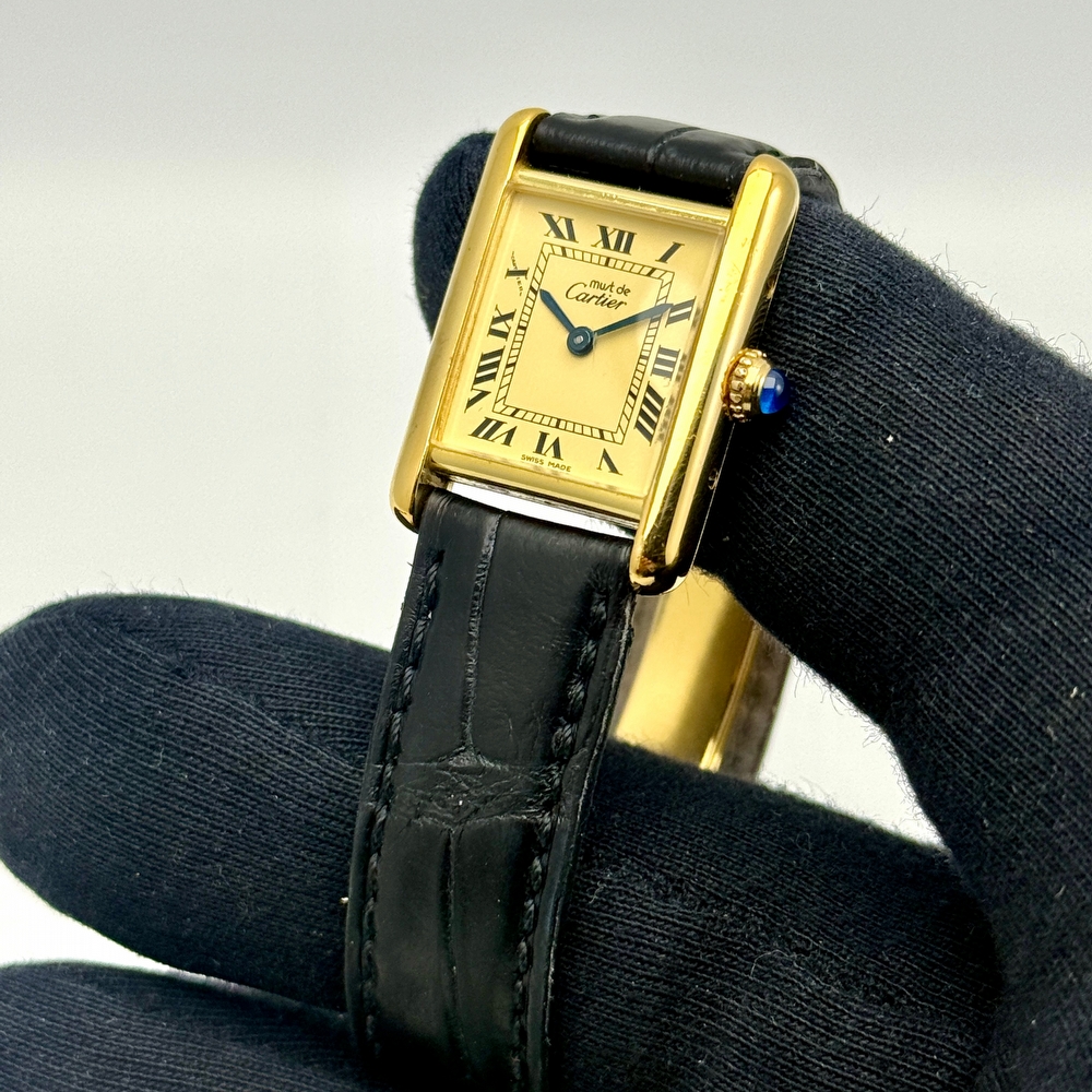 Cartier Must de Cartier Tank Vermeil