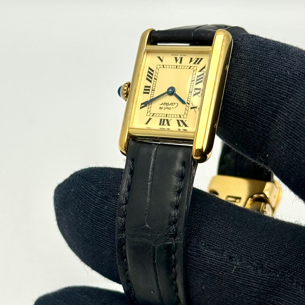 Cartier Must de Cartier Tank Vermeil