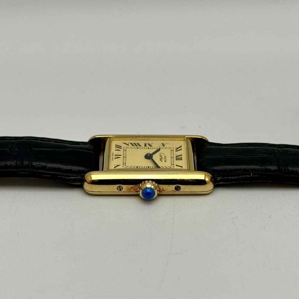 Cartier Must de Cartier Tank Vermeil