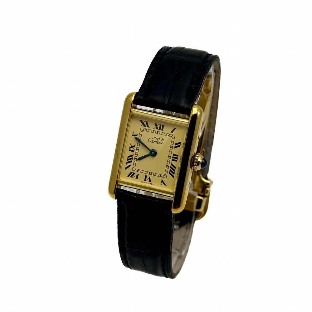 Cartier Must de Cartier Tank Vermeil