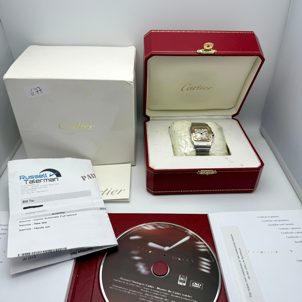 Cartier Santos Galbée 