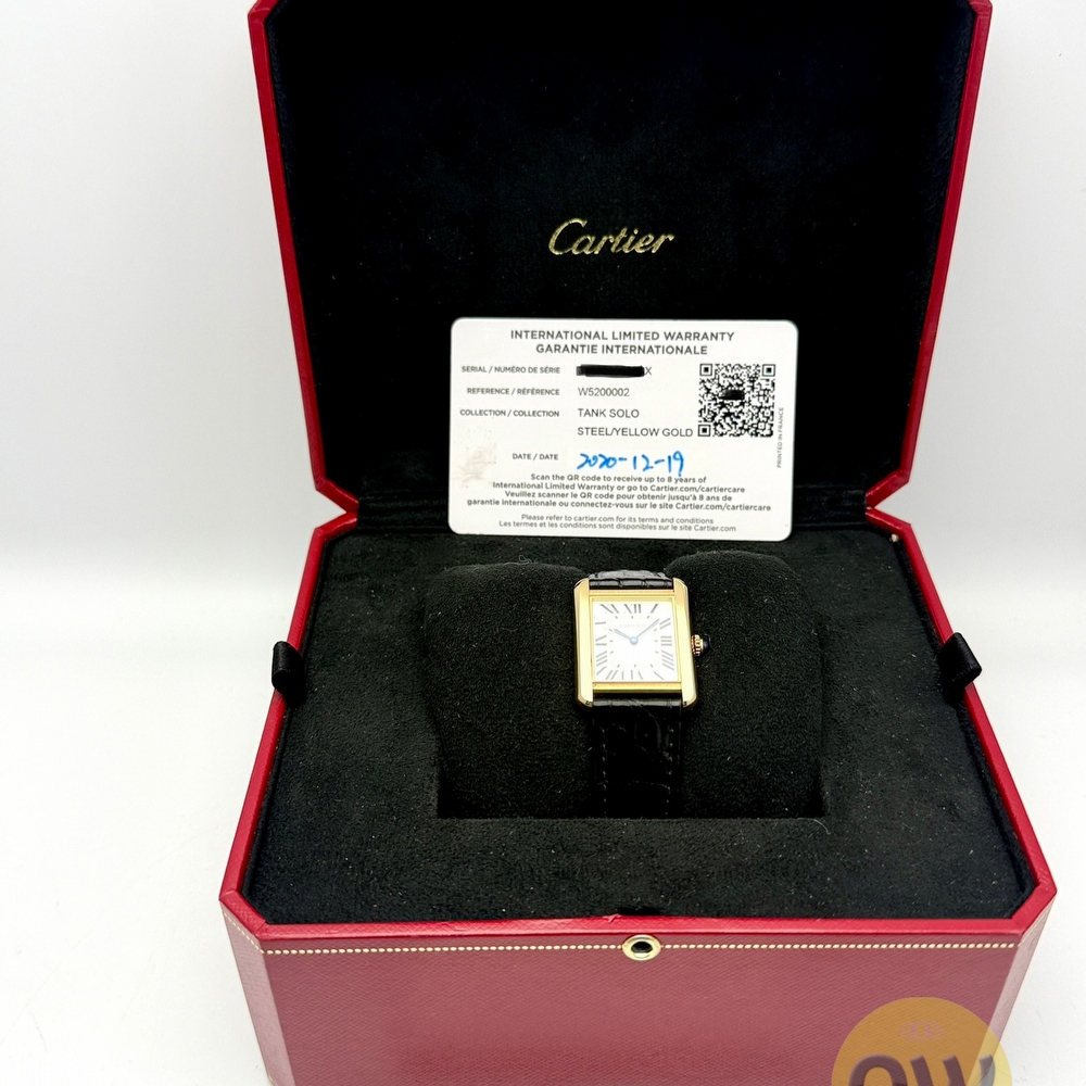Cartier Tank Solo 18k