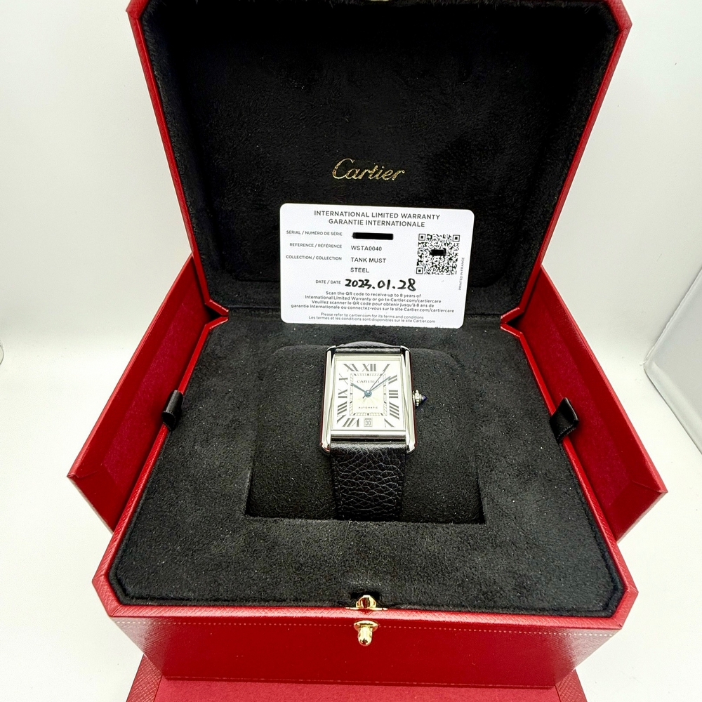 Cartier Tank Must Extra Large Automatic