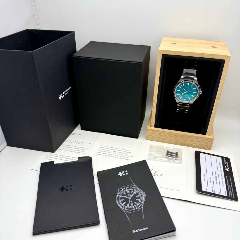 Christopher Ward The Twelve 40 Mineral Blue 