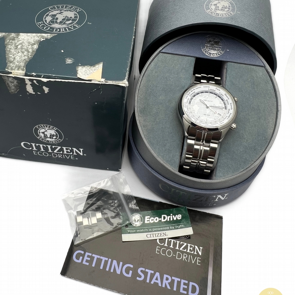 Citizen Whitehawk EcoDrive World Time