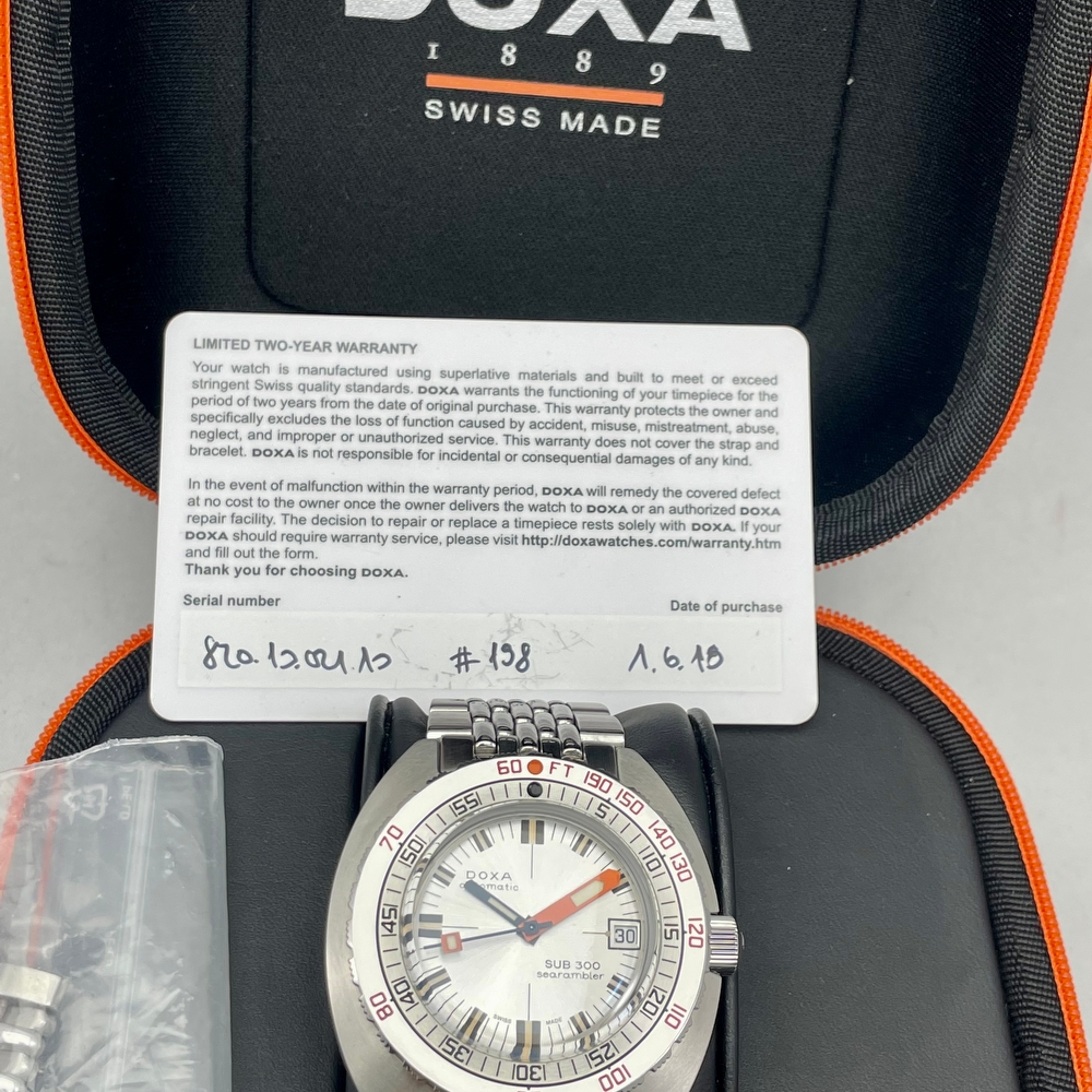 Doxa Sub 300 Searambler 50th Anniversary Limited