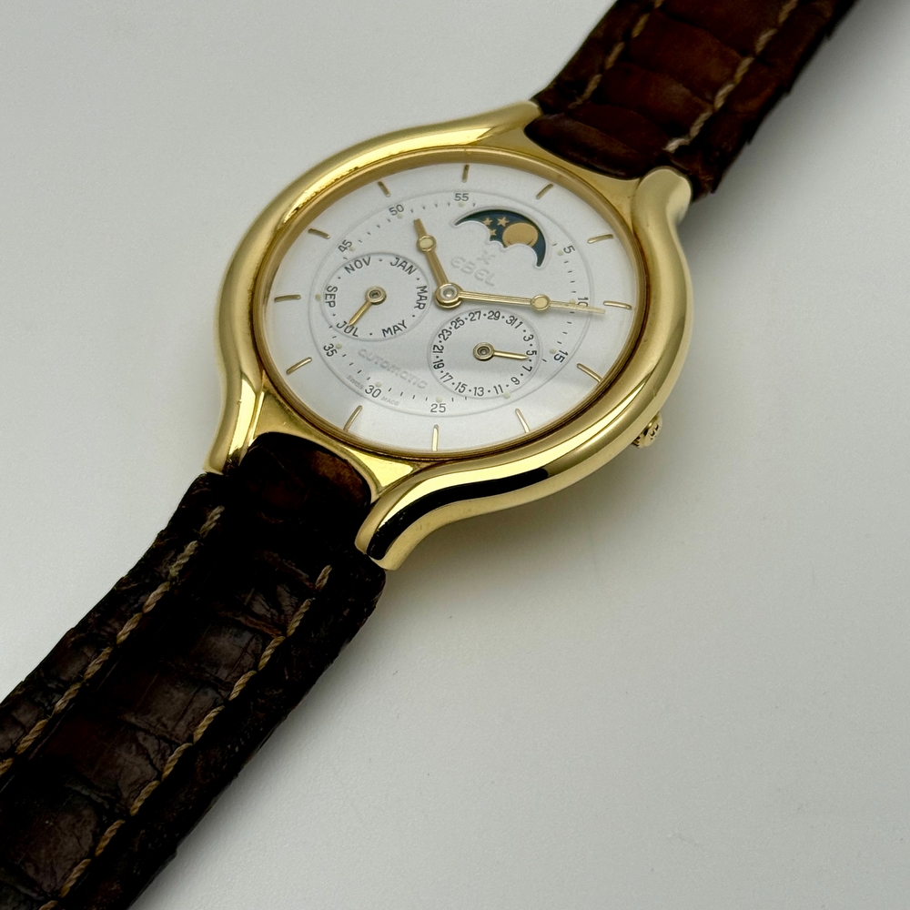 Ebel Beluga Triple Calendar Moonphase 18K