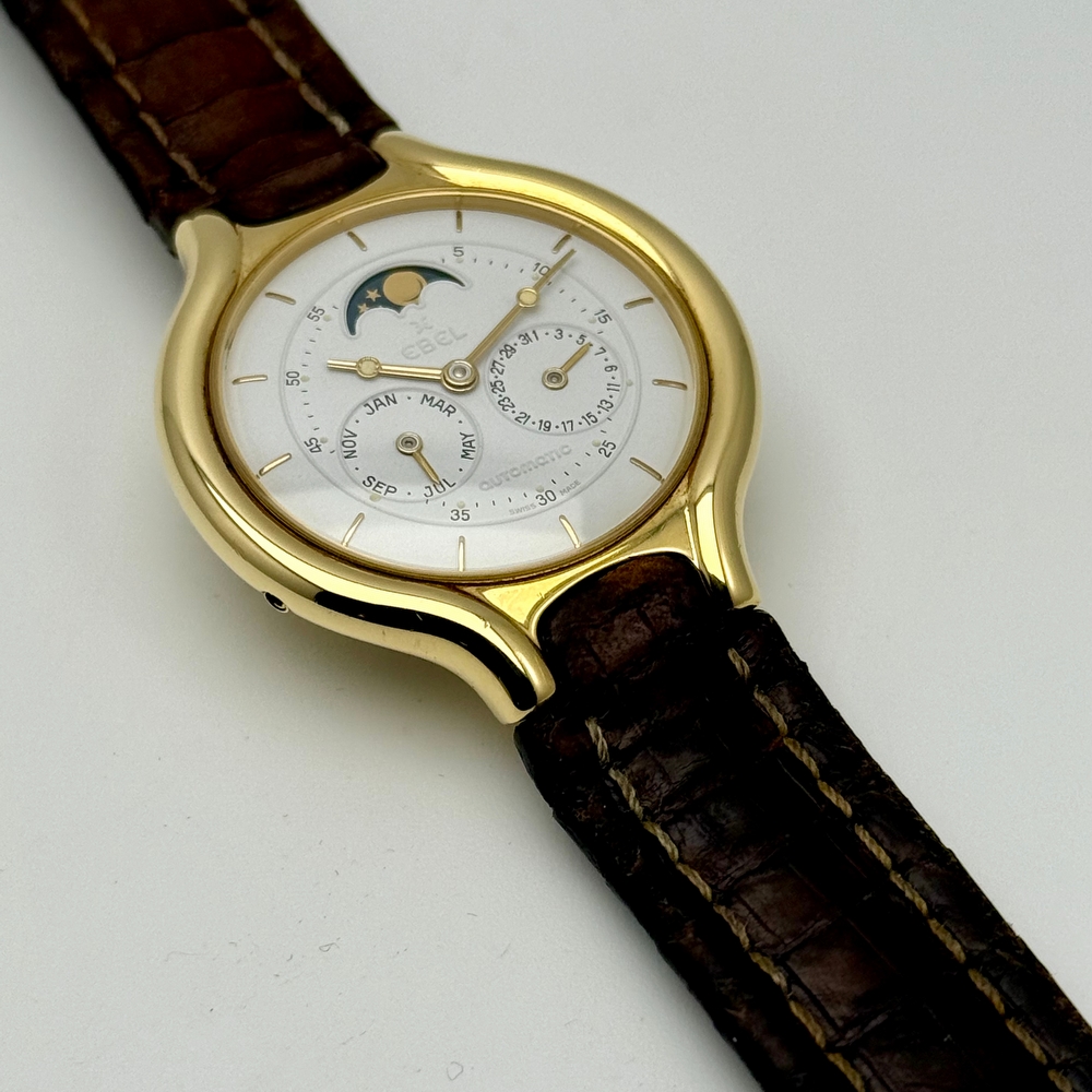 Ebel Beluga Triple Calendar Moonphase 18K