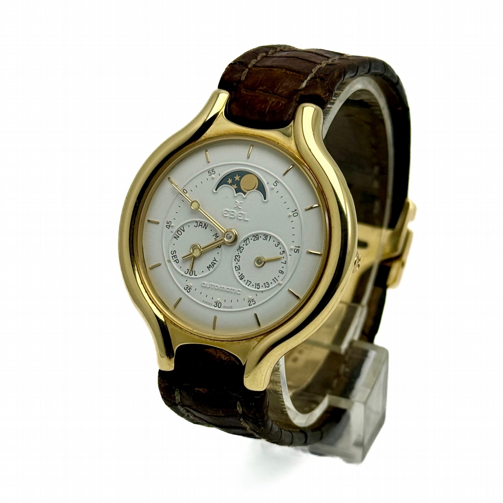 Ebel Beluga Triple Calendar Moonphase 18K