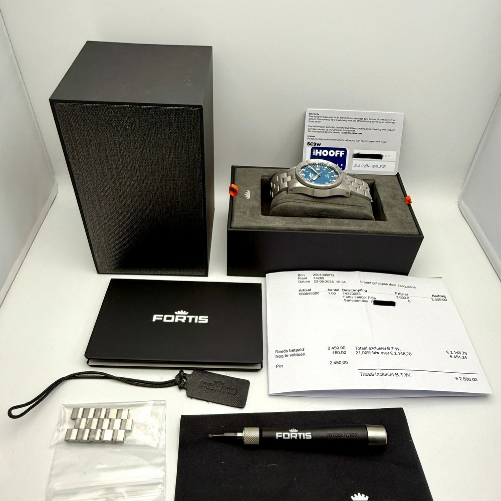 Fortis Flieger F-39 Automatic Liberty Blue