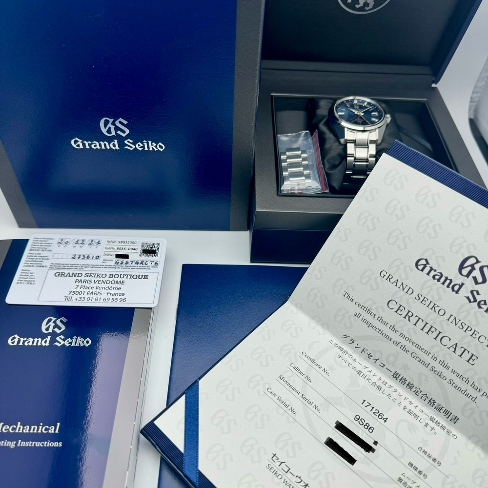 Grand Seiko Heritage GMT Mount Iwate
