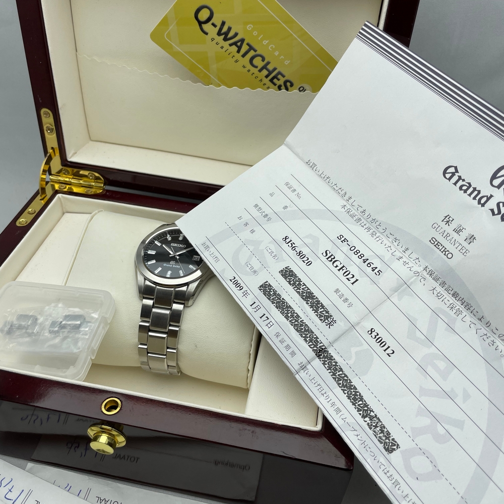 Grand Seiko Black Tatami 