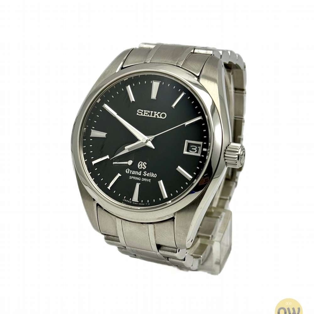 Grand Seiko Springdrive Black Dial
