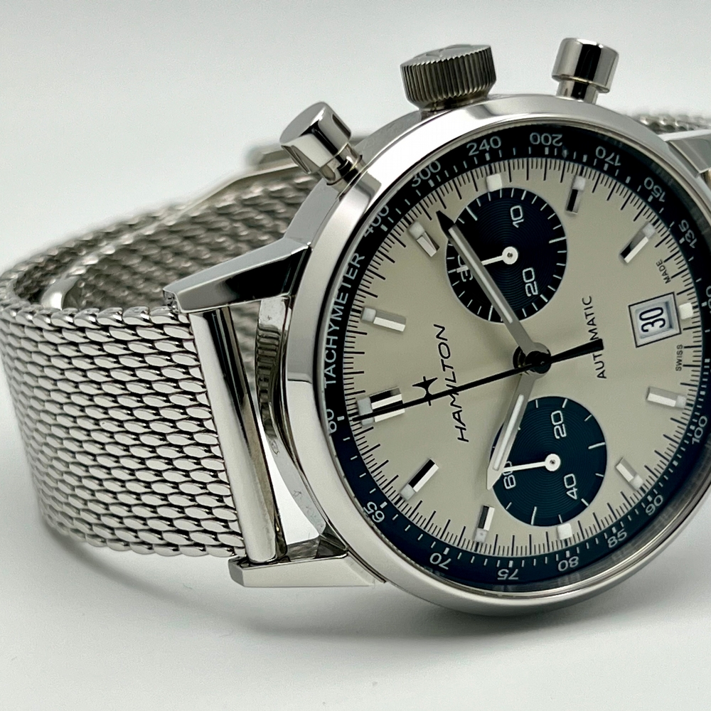 Hamilton Intra-Matic Chronograph Panda Dial 