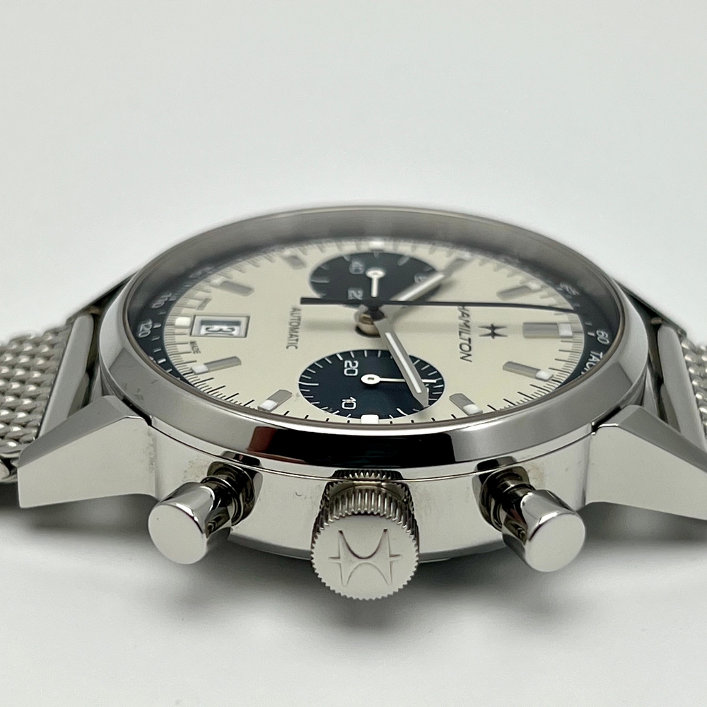 Hamilton Intra-Matic Chronograph Panda Dial 