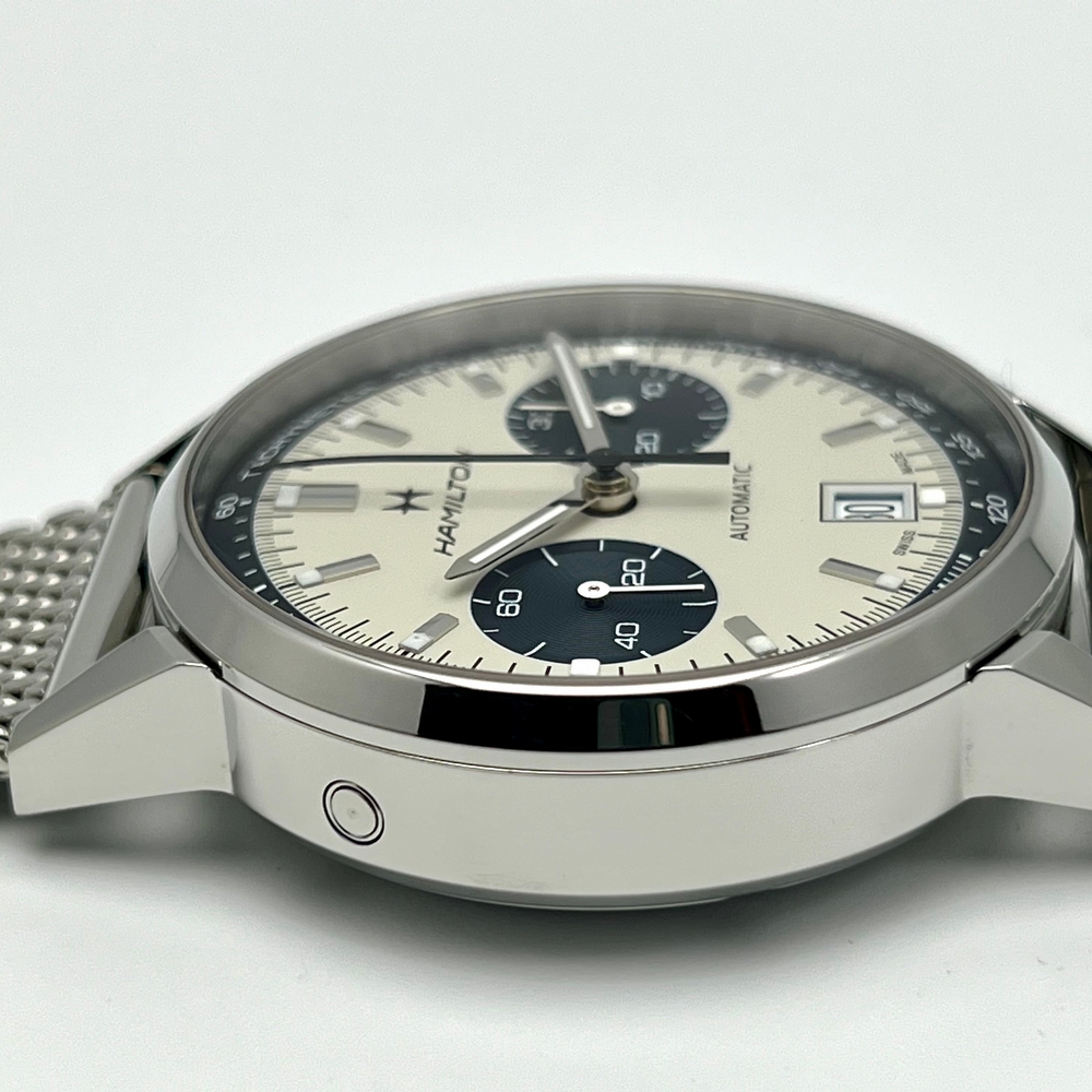 Hamilton Intra-Matic Chronograph Panda Dial 