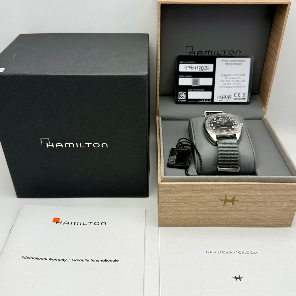 Hamilton Khaki Aviation Pilot Pioneer Mechanical