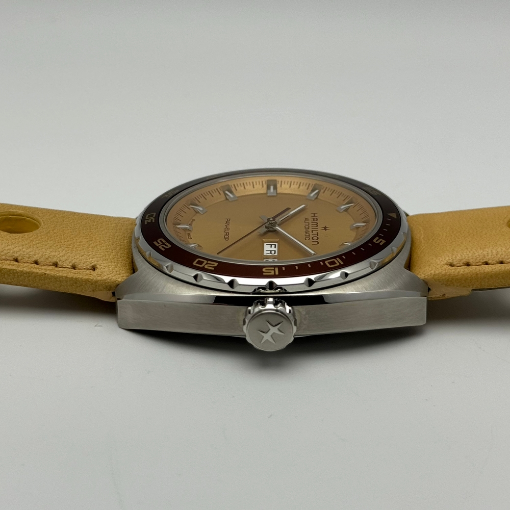 Hamilton Pan Europ Day Date Auto