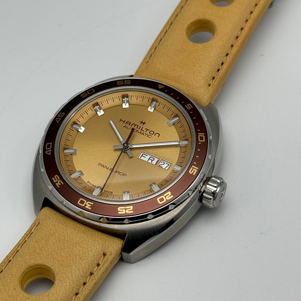 Hamilton Pan Europ Day Date Auto