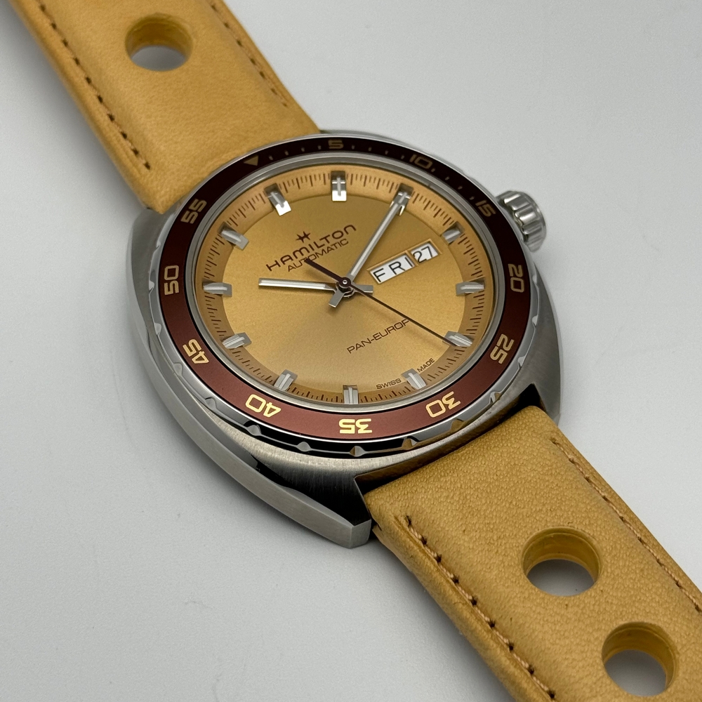 Hamilton Pan Europ Day Date Auto