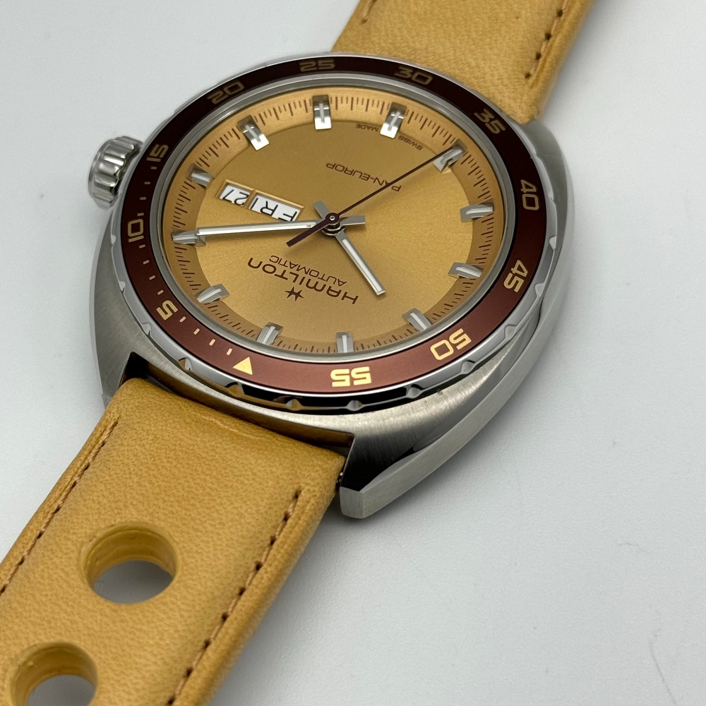 Hamilton Pan Europ Day Date Auto