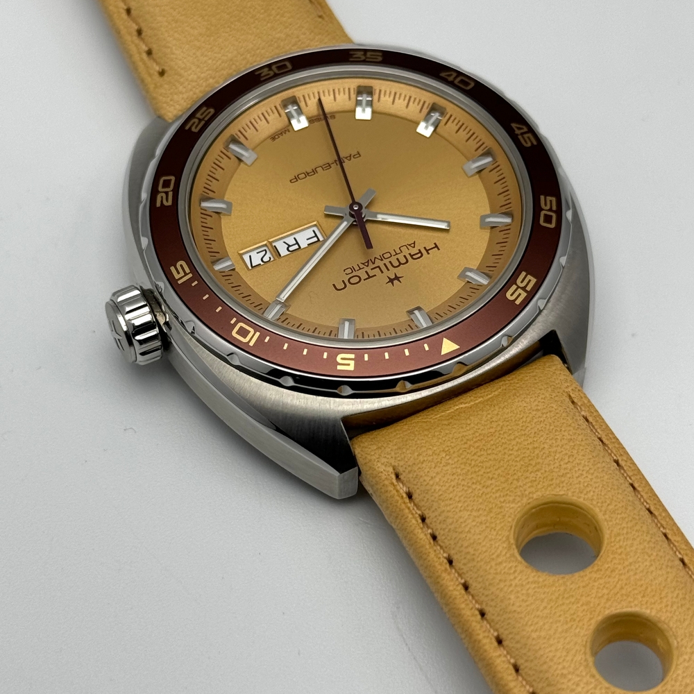 Hamilton Pan Europ Day Date Auto
