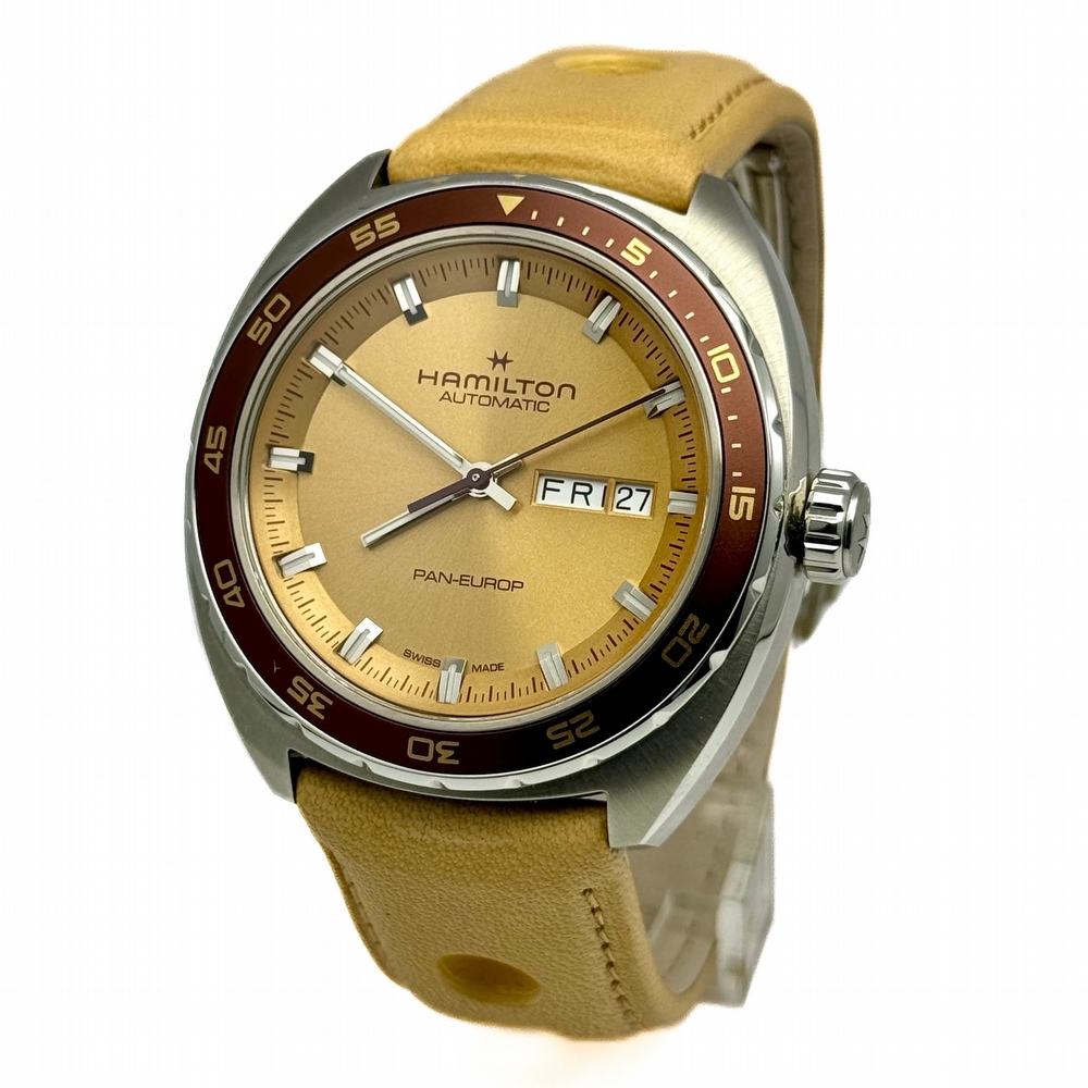 Hamilton Pan Europ Day Date Auto