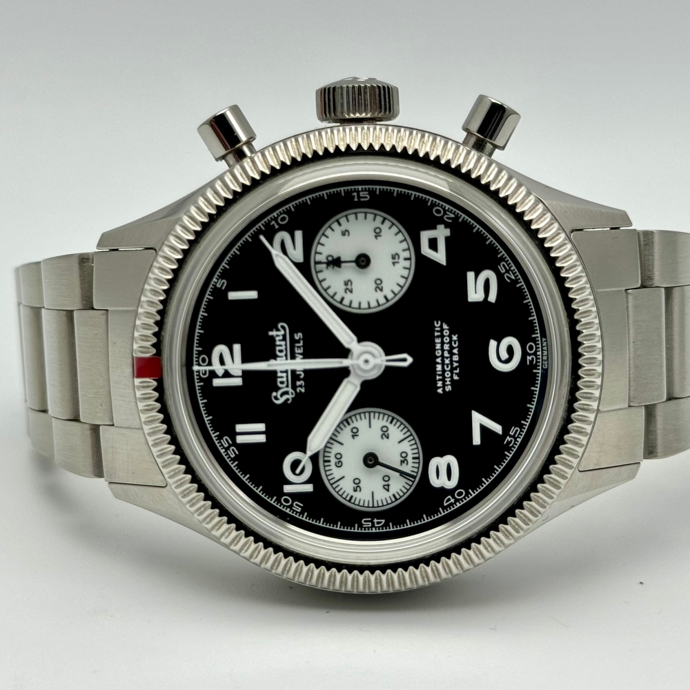 Hanhart 417 ES 1954 Flyback Chronograph