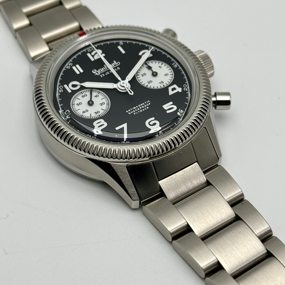 Hanhart 417 ES 1954 Flyback Chronograph