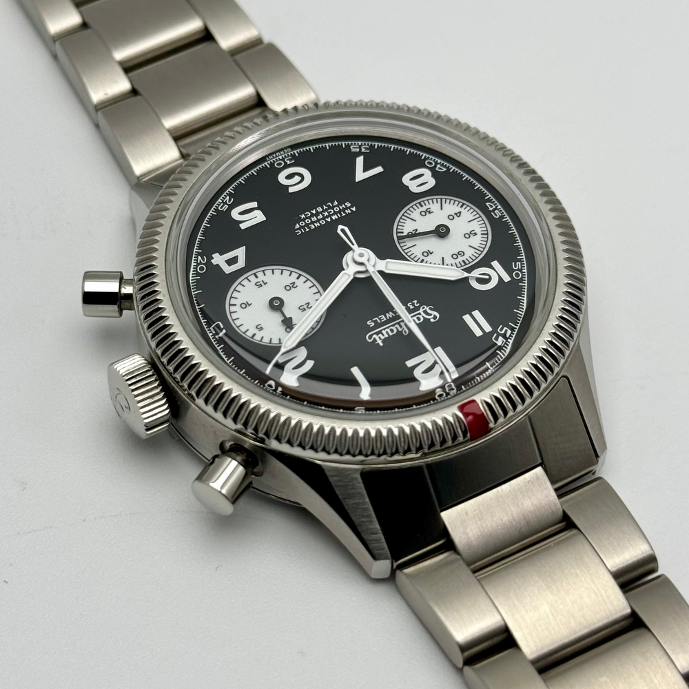 Hanhart 417 ES 1954 Flyback Chronograph