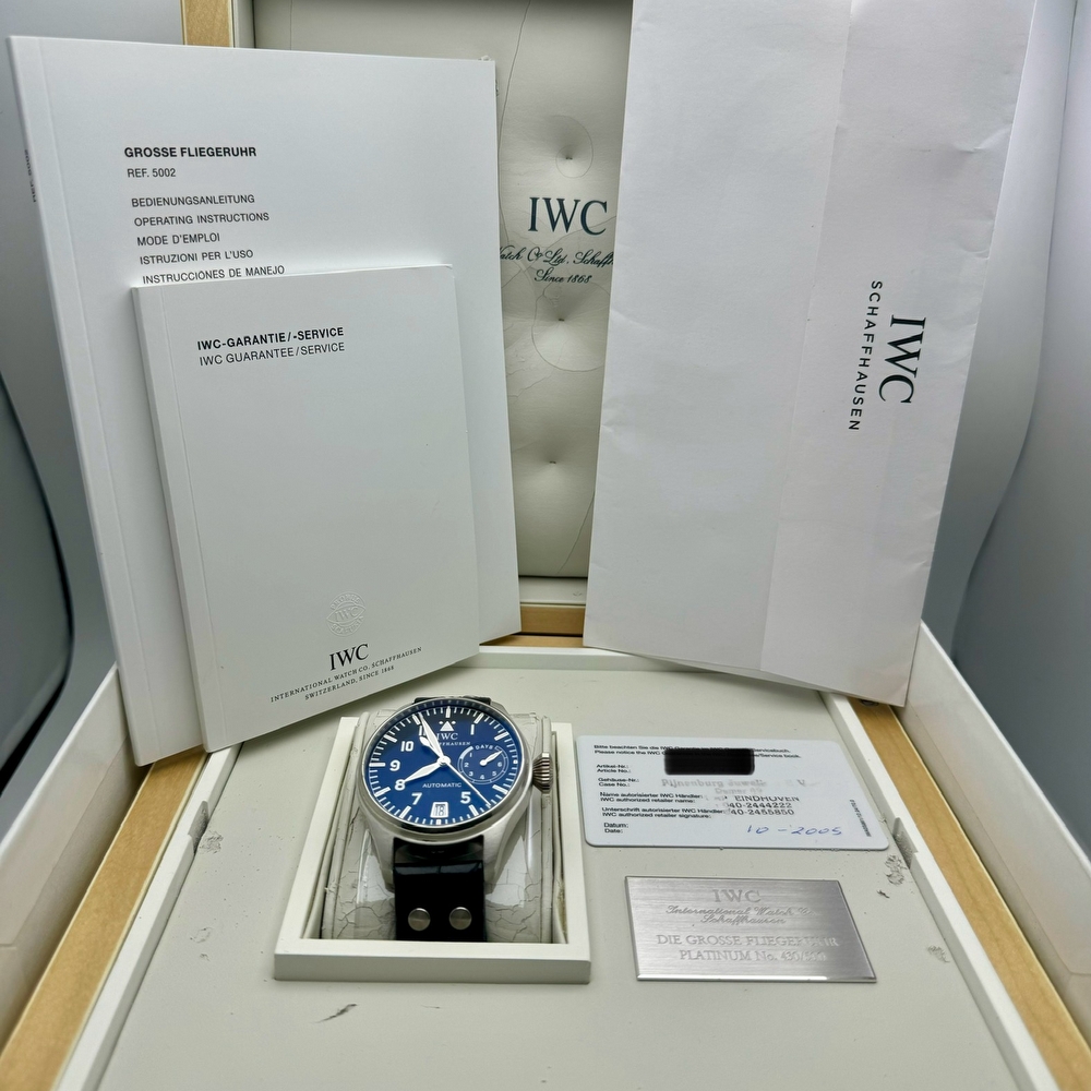 IWC Big Pilot Platinum Limited Edition
