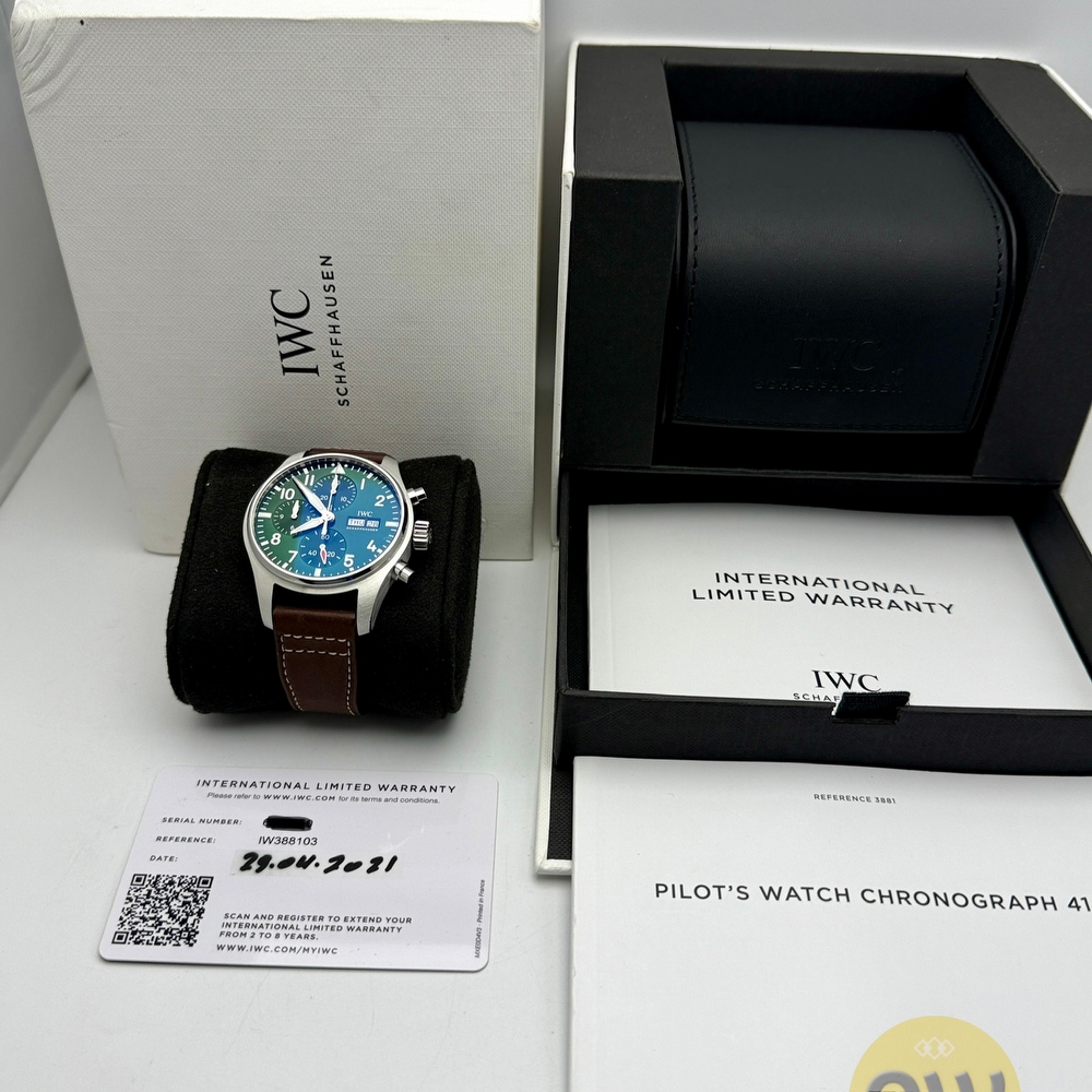 IWC Pilot's Watch Chronograph 41 Green