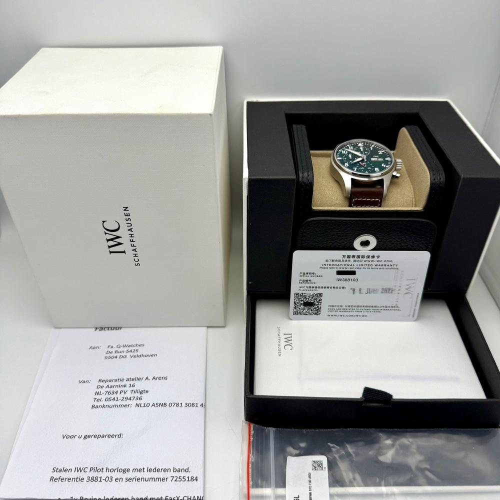 IWC Pilot's Watch Chronograph 41 Green