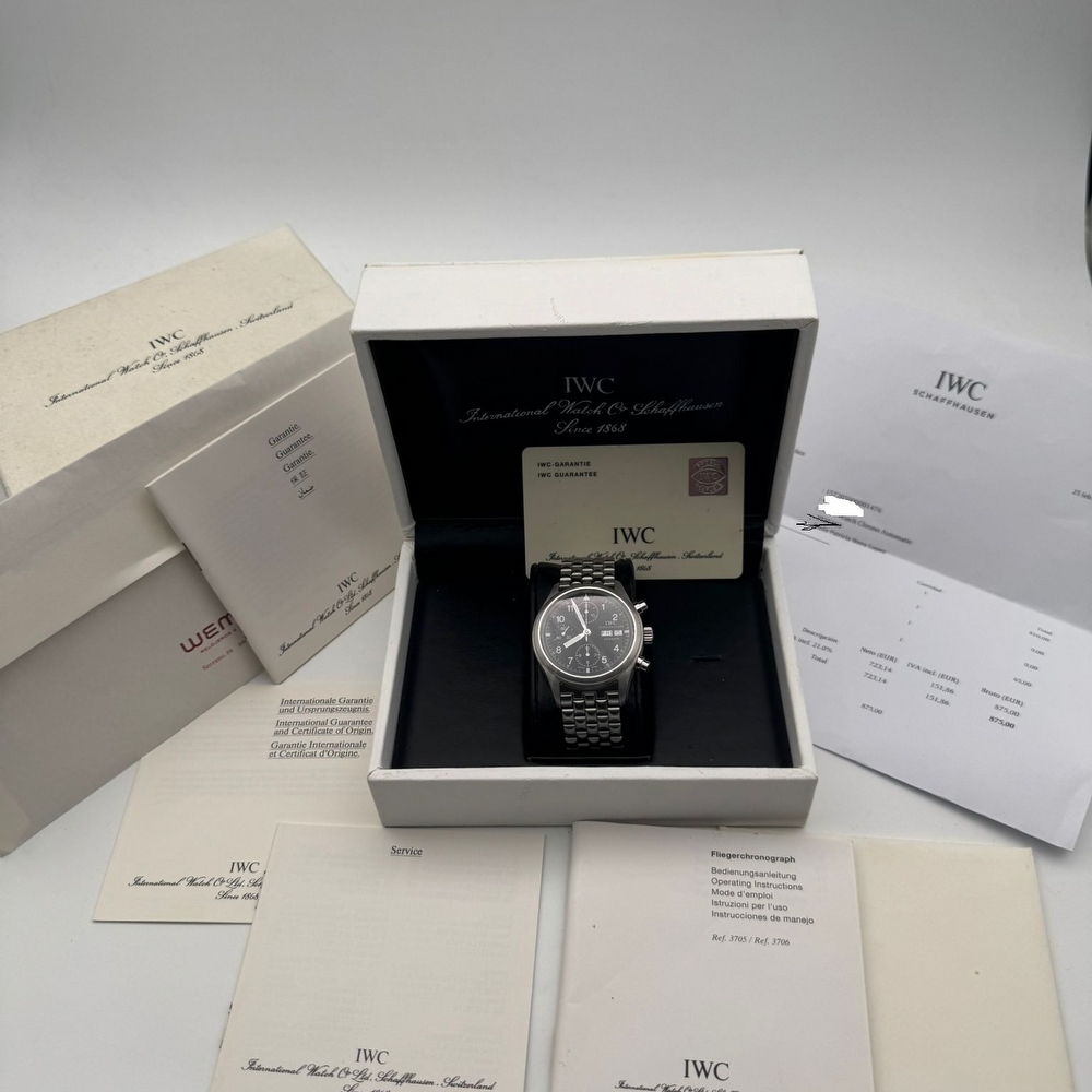 IWC Pilot's Watch Chronograph Stainless Steel