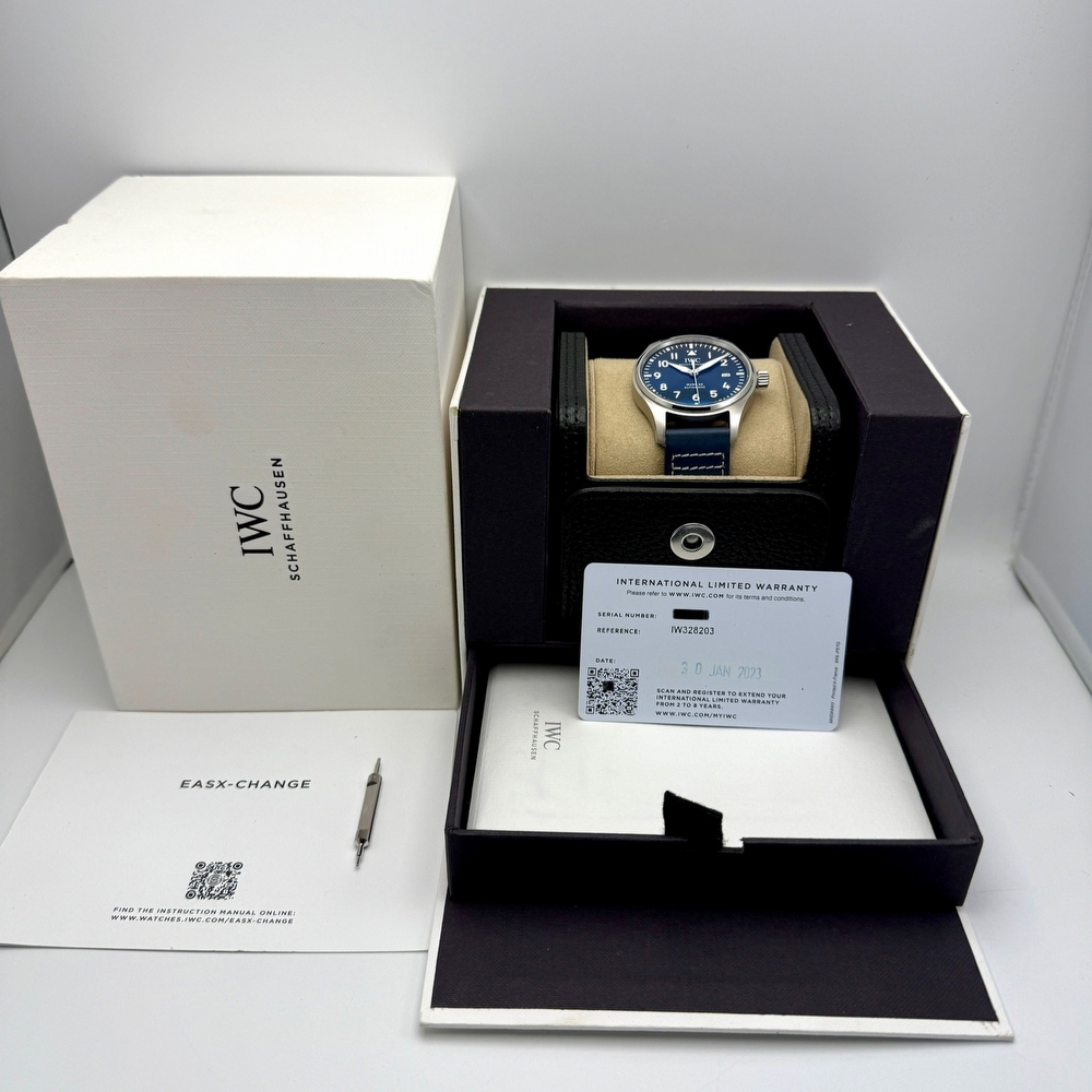 IWC Pilot’s Watch Mark XX Blue