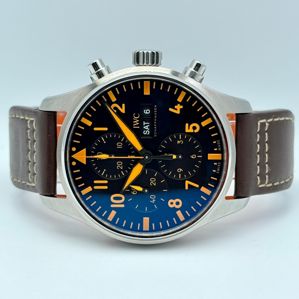 IWC Pilots Watch Orange Storm Chronograph