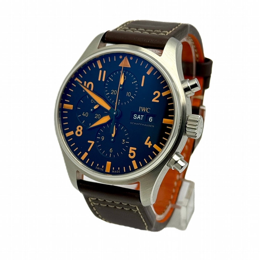 IWC Pilots Watch Orange Storm Chronograph