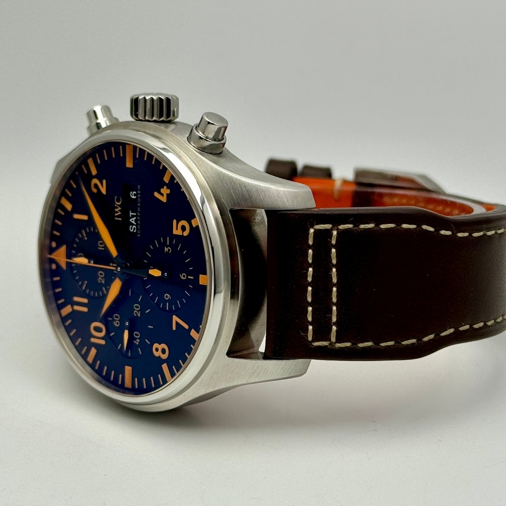 IWC Pilots Watch Orange Storm Chronograph