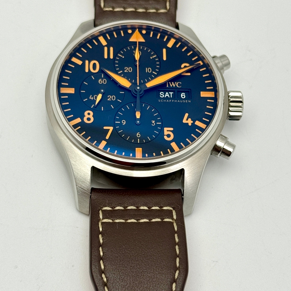 IWC Pilots Watch Orange Storm Chronograph