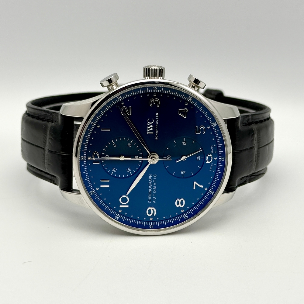 IWC Portugieser Chronograph Blue 