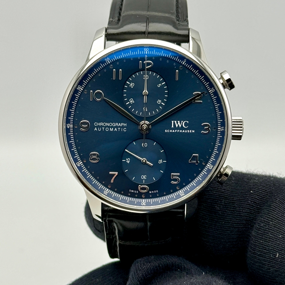 IWC Portugieser Chronograph Blue 