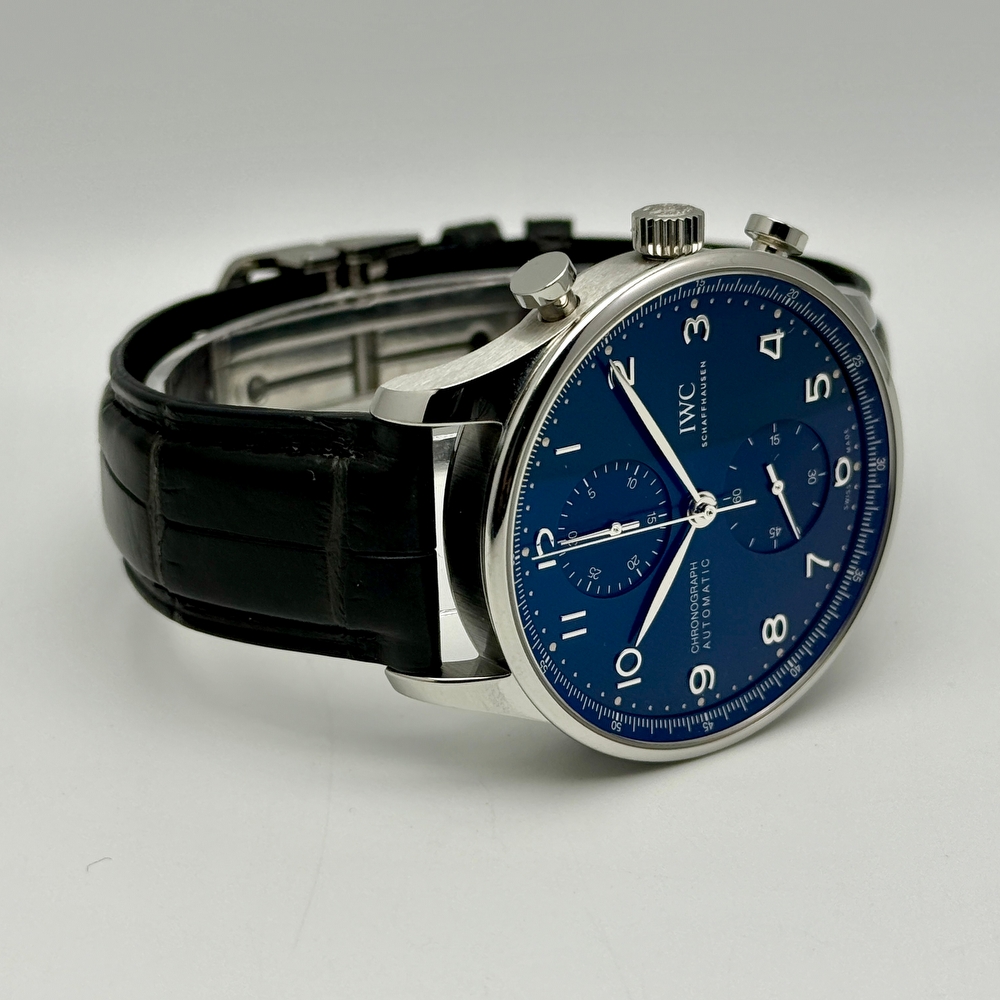 IWC Portugieser Chronograph Blue 