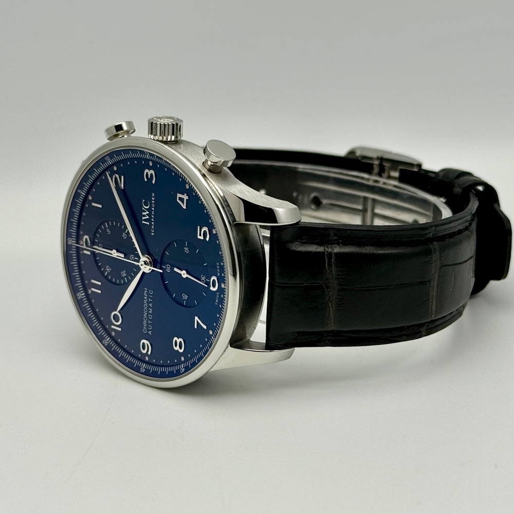 IWC Portugieser Chronograph Blue 