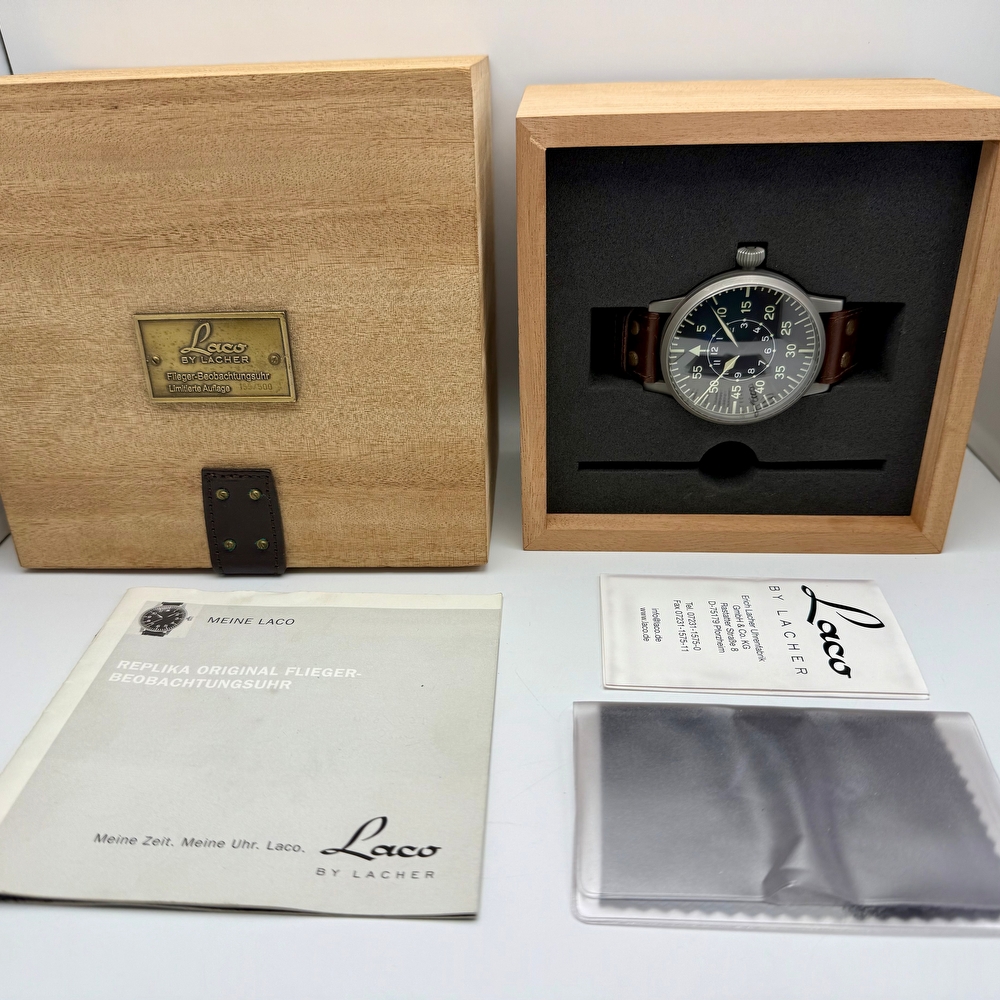 Laco Beobachtungsuhr B-uhr Type 1 Limited Edition
