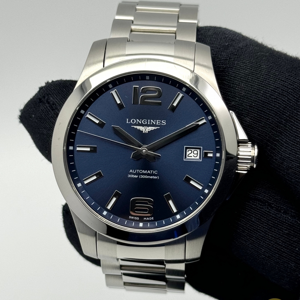 Longines Conquest Blue 