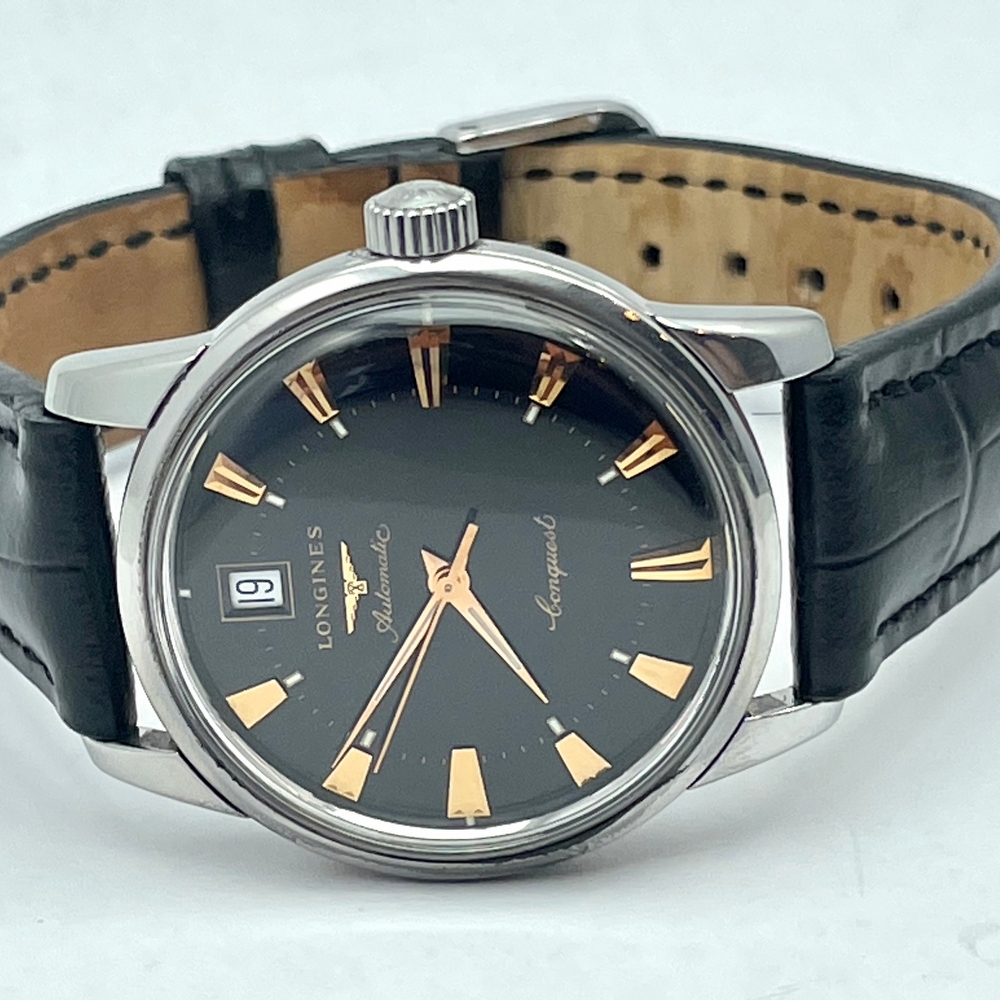 Longines Conquest Heritage black dial 
