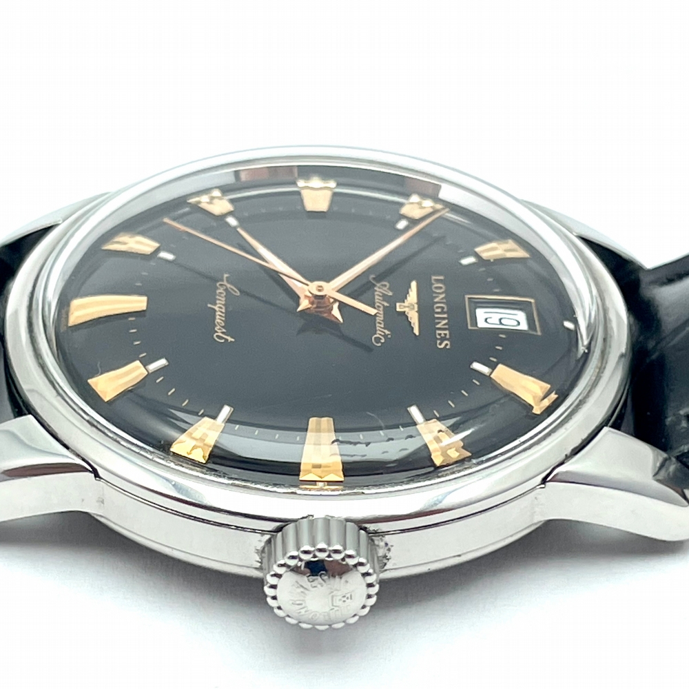 Longines Conquest Heritage black dial 