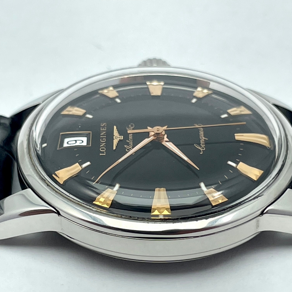 Longines Conquest Heritage black dial 