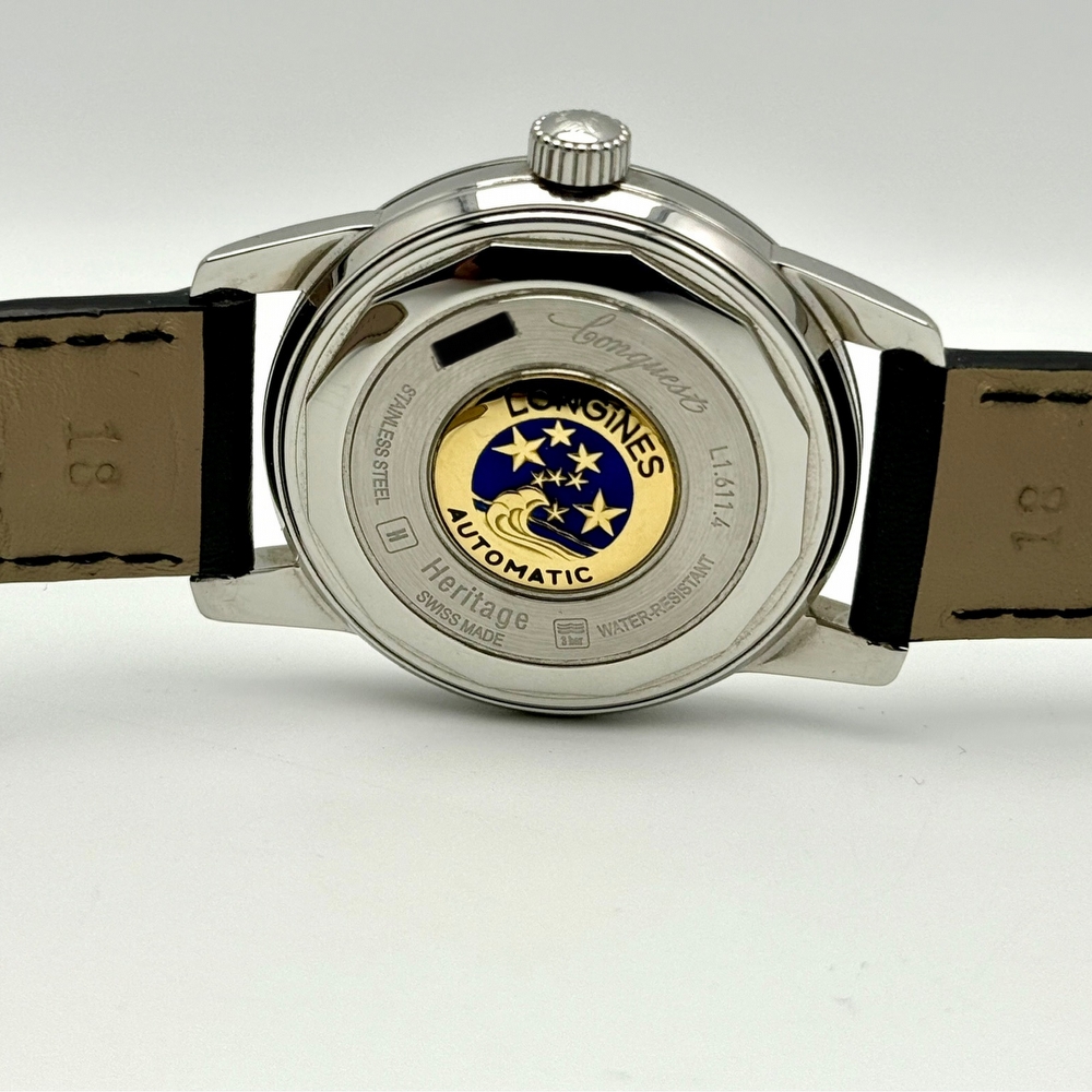 Longines Conquest Heritage Silver